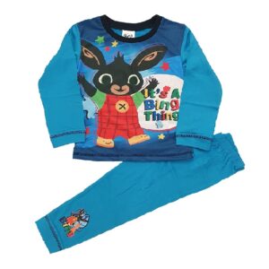 Bing Pyjamas Set Blue Boys Bing Sleepwear Age 18 Months To 5 Years
