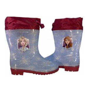 Frozen 2 Wellington Boots Girls Disney Frozen Rainboots Size UK 7-13.5