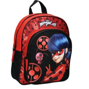 Miraculous Ladybug Backpack Girls Ladybug School Bag Size 30 x 25 x 9 cm