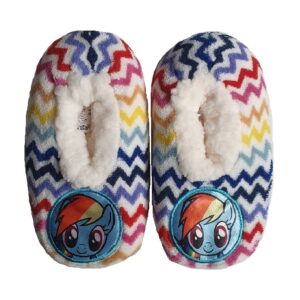 My Little Pony Slippers Girls MLP Slippers With Anti-Slip Sole Size UK 7.5-13