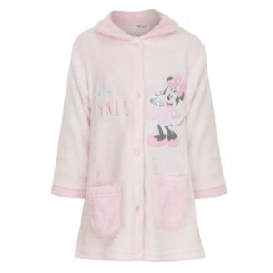 Minnie Mouse Dressing Gown Baby Girls Disney Minnie Mouse Bathrobe In Box 12-36 Months