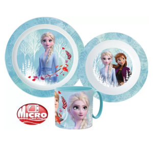Frozen Dinner Set Girls Disney Frozen 3 Piece Dinner Set