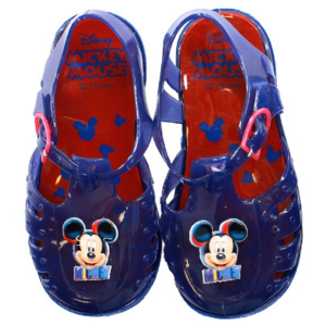 Mickey Mouse Sandal Boys Disney Mickey Jelly Sandal Toddler Size UK 4.5-8.5 Navy