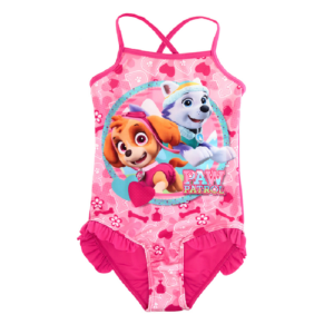 Paw Patrol Swim Suit Girls Paw Patrol Swimming Costume Age 3-6 Years