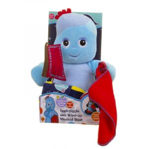 In The Night Garden Soft Igglepiggle With Wind Up Musical Boat Age 0+