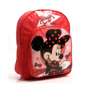 Minnie Mouse Backpack Girls Disney Minnie Mouse School Bag Red Size 31 x 25 x 10 cm