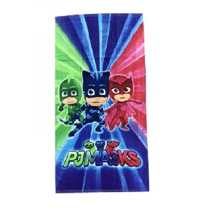 PJ Masks Towel 100% Cotton PJ Masks Beach/Bath Towel 70 x 140 cm