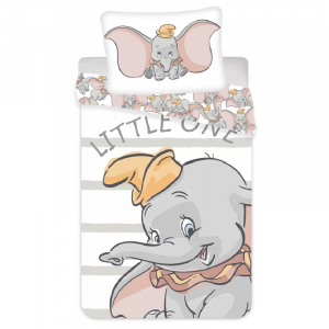 Dumbo Duvet Cover & Pillow Case Set 100% Cotton Disney Dumbo Duvet Cover Set 140 x 200 cm