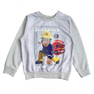 Fireman Sam Sweatshirt Boys Fireman Sam Sweatshirt Age 3-8 Years
