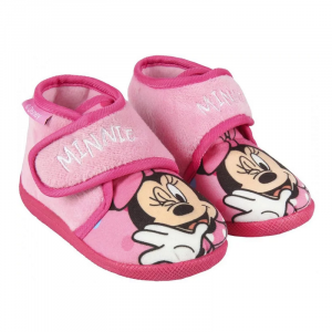 Minnie Mouse Slippers Girls Disney Minnie Mouse Indoor Slipper Shoe Size UK 6-10