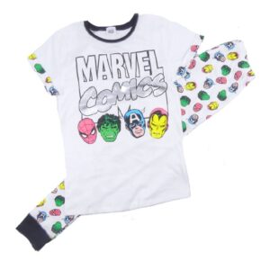 Marvel Comics Pyjamas Women's Marvel Comics Cotton Pyjamas Size 8-22