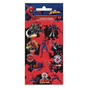 Spiderman Stickers Spiderman Party 6 Sheets Stickers