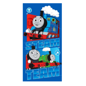 Thomas Towel 100% Cotton Thomas & Friends Beach/Bath Towel 70 x 140 CM Blue