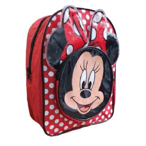 Minnie Mouse Backpack Girls Disney Minnie Mouse Red 25 x 21 x 10 cm