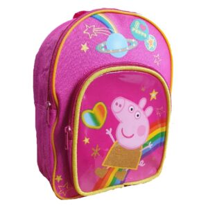 Peppa Pig Backpack Girls Peppa Pig Bag With Flashing Lights 31 x 24 x 10 cm