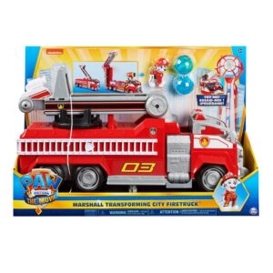 Paw Patrol Movie Marshall Deluxe Transforming Vehicle
