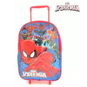 Spiderman Trolley Kids Spiderman Basic Trolley Bag Blue
