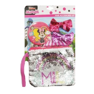 Minnie Mouse Hair Accessories Girls Disney Minnie Mouse Beauty Set With Mirror