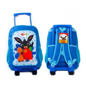 Bing Trolley Backpack Kids Bing Deluxe Travel Trolley Bag Blue Size 42 x 28 x 12 cm