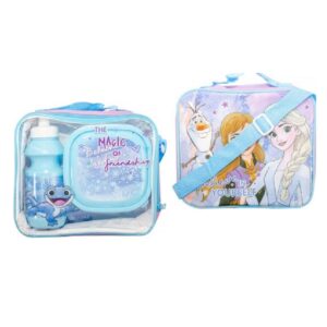 Frozen Lunch Bag Set Girls Disney Frozen Lunch Bag Bottle & Sandwich Box Set