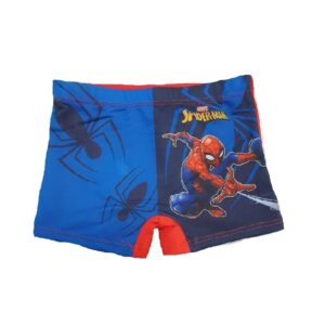 Spiderman Swimming Boxers Boys Spiderman Swimming Shorts Age 3-8 Years Red & Blue
