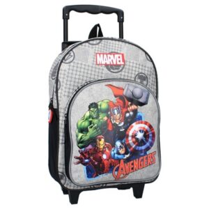 Avengers Backpack Trolley Kids Marvel Avengers Travel Bag Size 38 x 28 x 12 cm