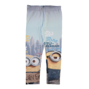 Minions Leggings Girls Minions Full Length Leggings Age 3-8 Years