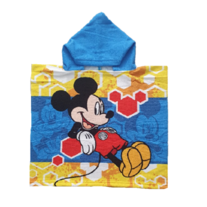 Mickey Mouse Poncho Boys Disney Mickey Mouse Poncho Towel Size 50 x 100 cm