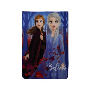 Frozen Blanket Girls Disney Frozen Fleece Blanket Believe The Journey Size 100 x 140 cm