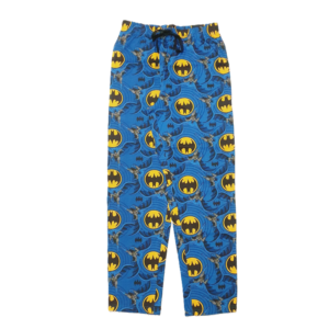 Batman Lounge Pants Blue Men's DC Batman Pyjamas Bottom S-XL