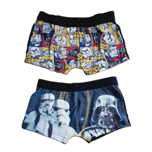 Star Wars Trunks Boys Star Wars Boxer Shorts 2 In A Pack Size 3-4 Years