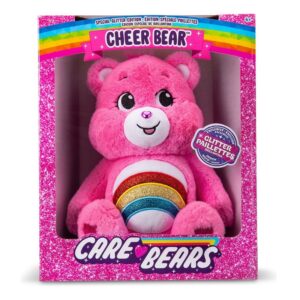 Care Bears 35cm Glitter Belly Cheer Bear