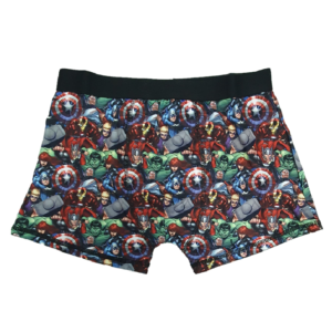 Avengers Boxer Short Men's Avengers Trunk S-XL Black