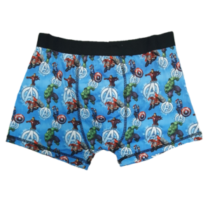 Avengers Boxer Short Men's Avengers Trunk S-XL Blue