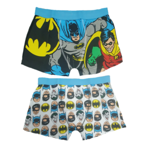 Batman Trunks Men's DC Batman Boxer Shorts Hipsters Cotton 2 In A Pack Underwear Size S-L