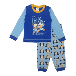Mickey Mouse Pyjamas Baby Boys Disney Mickey & Donald Nightwear Age 18-24 Months
