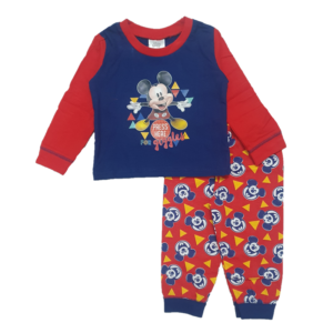 Mickey Mouse Pyjamas Baby Boys Disney Mickey Mouse Press Here For Giggles Nightwear Age 6-24 Months