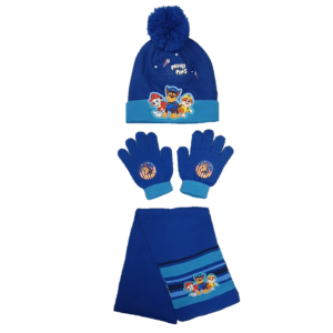 Paw Patrol Hat Gloves & Scarf Set Boys Paw Patrol Winter Hat Set Age 3-7 Years