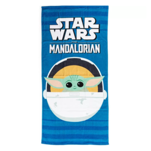 Star Wars Towel 100% Cotton Star Wars Baby Yoda Beach/Bath Towel 70 x 140 cm