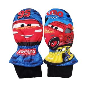 Cars Glove Mitten Boys Disney Lightning Mc Queen Ski Gloves Mittens